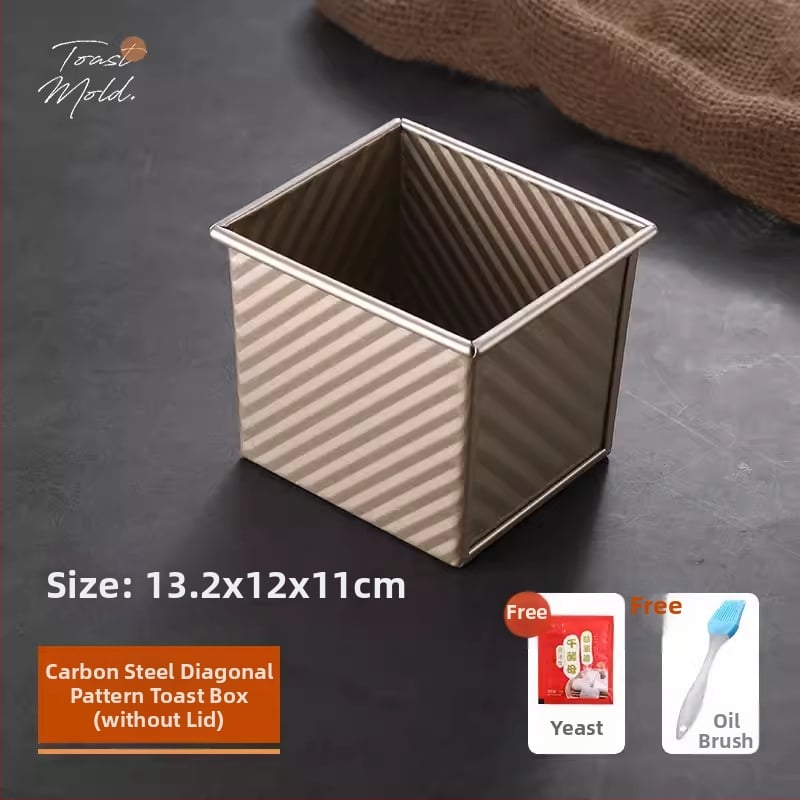 Kalup za tost s poklopcem, pravokutni kalup za pečenje kruha i kolača, kućna upotreba