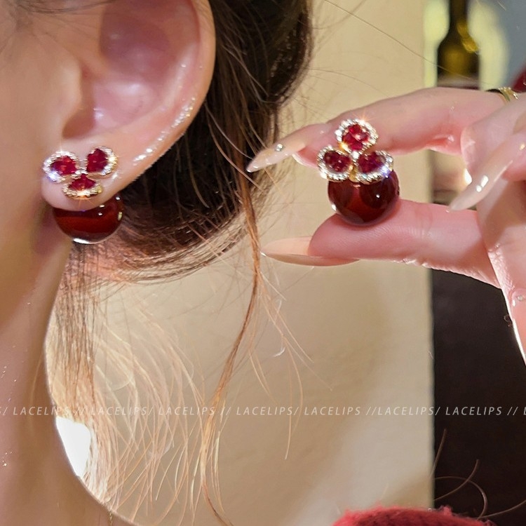 Γυναικείa σκουλαρίκια Junors - Γεωμετρικός σχεδιασμός, εμπρός-πίσω φοριέται, φλοράλ διακοσμητικό, ρετρό στυλ (Υλικό: κράμα ψευδάργύρου; Διαδικασία: ηλεκτροπλατίωση; Σχήμα: γεωμετρικό; Υλικό βελόνας: ατσάλι; Μάρκα: Junors)