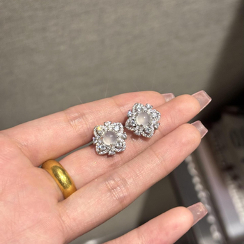 Cercei din cupru, electroplată, stil geometric, pentru femei, toamnă 2024