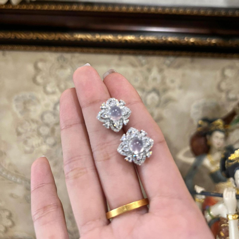 Cercei din cupru, electroplată, stil geometric, pentru femei, toamnă 2024