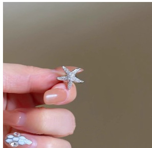 Naušnice od cinkove legure, geometrijski oblik, elektroplatiranje, 925 srebrne šiljke, korejski stil