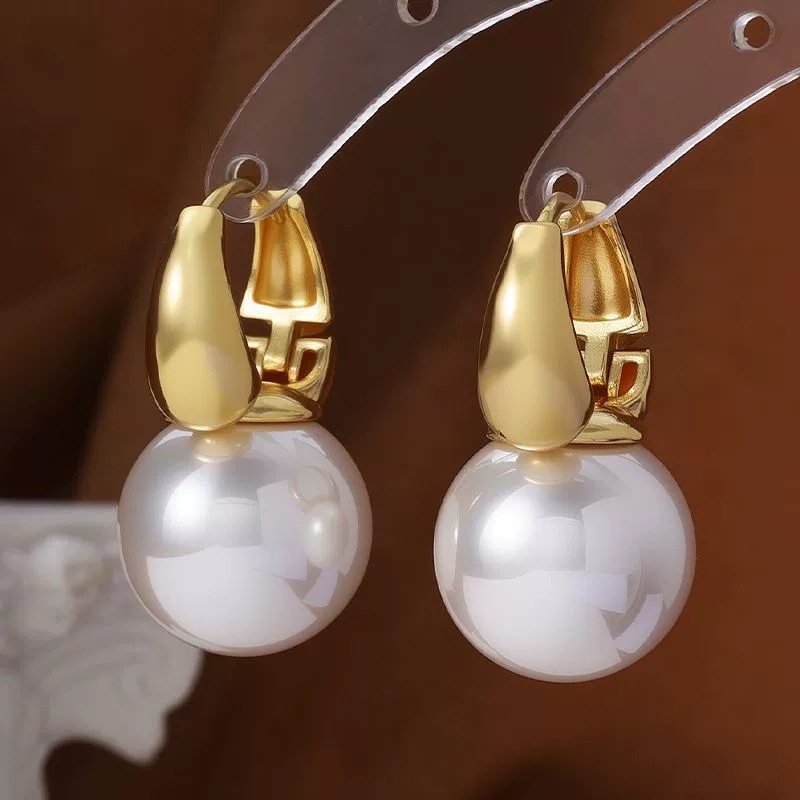 Cercei geometrice din cupru, stil INS, electroplătați, pentru femei