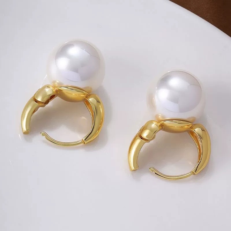 Cercei geometrice din cupru, stil INS, electroplătați, pentru femei