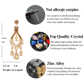 Овеци с капковидна форма от цинкова сплав, ретро стил, литературно ретро, пускане през лято 2025