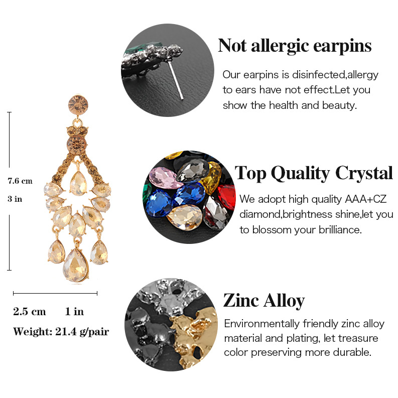 Овеци с капковидна форма от цинкова сплав, ретро стил, литературно ретро, пускане през лято 2025