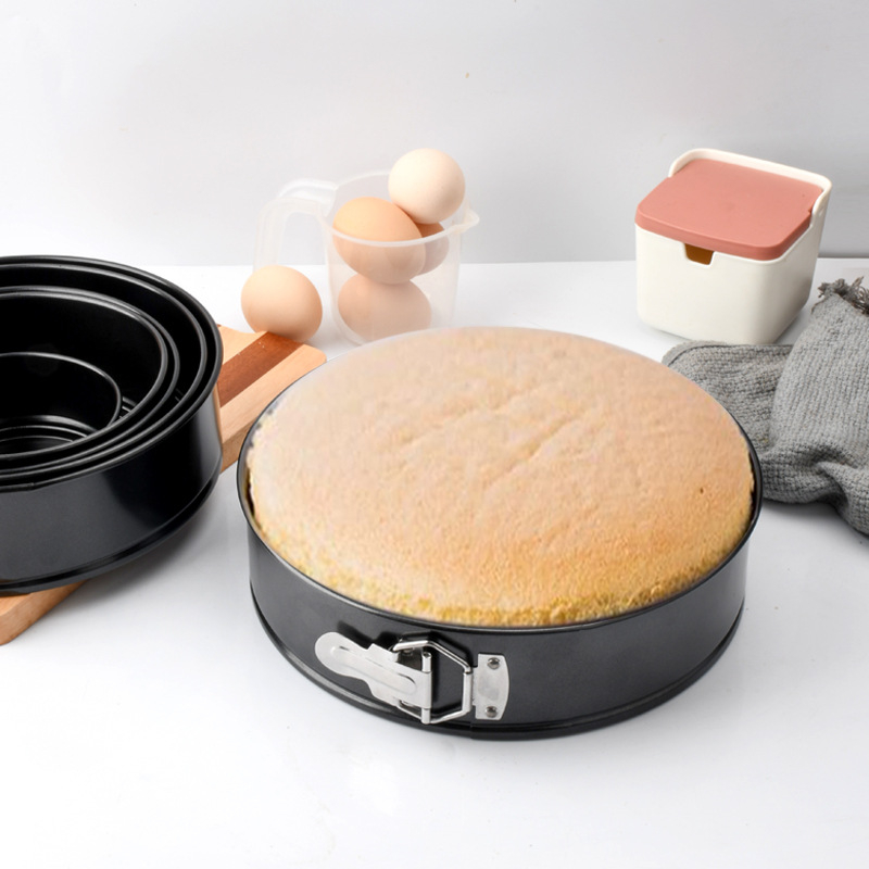 Kružni kalup za tortu s zaključnim dnom, od karbonskog čelika, s nelepljivim premazom