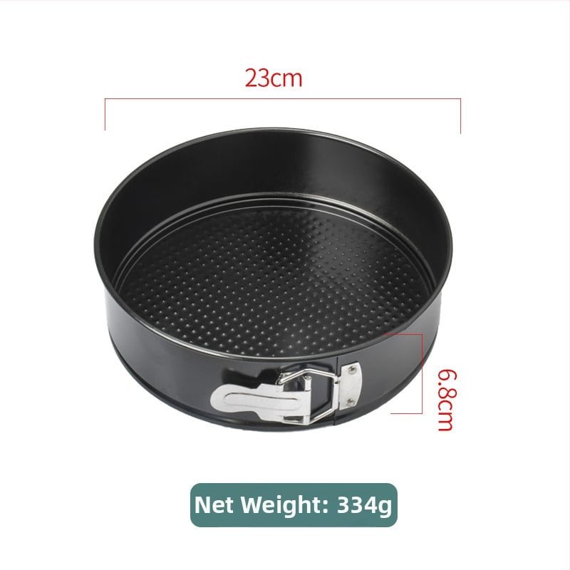 Kružni kalup za tortu s zaključnim dnom, od karbonskog čelika, s nelepljivim premazom