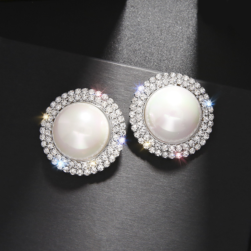 Naušnice - Rhinestone, kapkovitog oblika, minimalistički stil, elektroplatirane