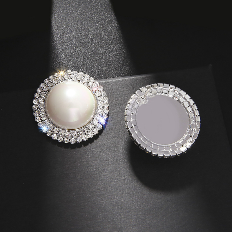 Naušnice - Rhinestone, kapkovitog oblika, minimalistički stil, elektroplatirane