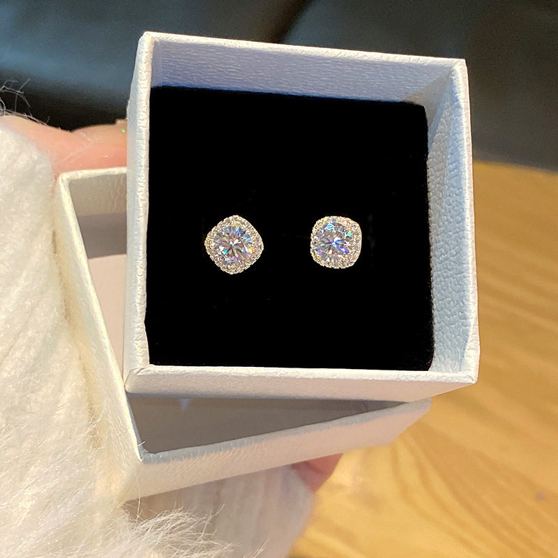 Uhani - Geometrijski dizajn, bakar, elektroplatiranje, Yiwu porijeklo, Zima 2022