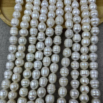 Nyers édesvízi gyöngyök, barokk stílus, magas ragyogás — 2023 tél kiadás