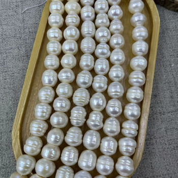 Nyers édesvízi gyöngyök, barokk stílus, magas ragyogás — 2023 tél kiadás