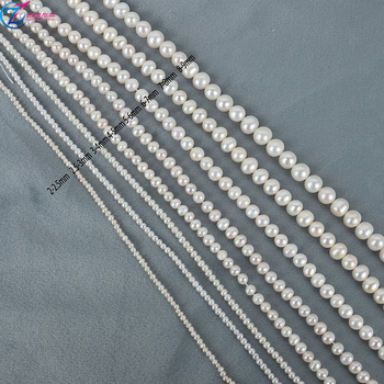 Zhiteng Jewelry természetes édesvízi gyöngyök — majdnem kerek, Bare Stone stílus, meztelen gyöngyök