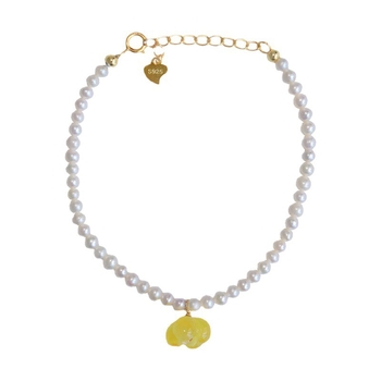 Connor Jewelry Brățară pentru femei cu mărgele de apă dulce, stil vintage, inspirație retro din literatură și artă