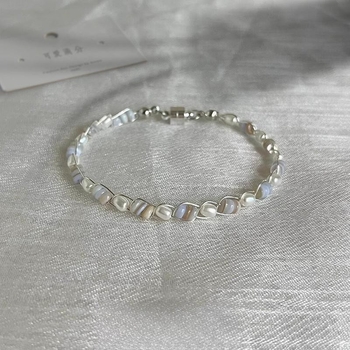 Narukvica s geometrijskim dizajnom, miješani materijali, elektroplatiranje, unisex, vrhunske kvalitete