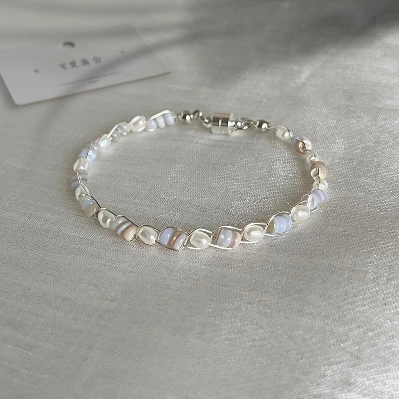 Narukvica s geometrijskim dizajnom, miješani materijali, elektroplatiranje, unisex, vrhunske kvalitete