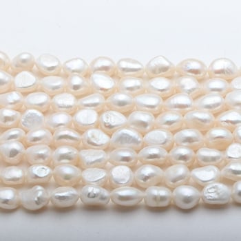 Baroknog oblika slatkovodne biserne perle, 4–11 mm, prirodne, probušene kroz cijeli promjer, dvostrano sjajne, slobodne perle za DIY nakit
