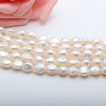 Baroknog oblika slatkovodne biserne perle, 4–11 mm, prirodne, probušene kroz cijeli promjer, dvostrano sjajne, slobodne perle za DIY nakit