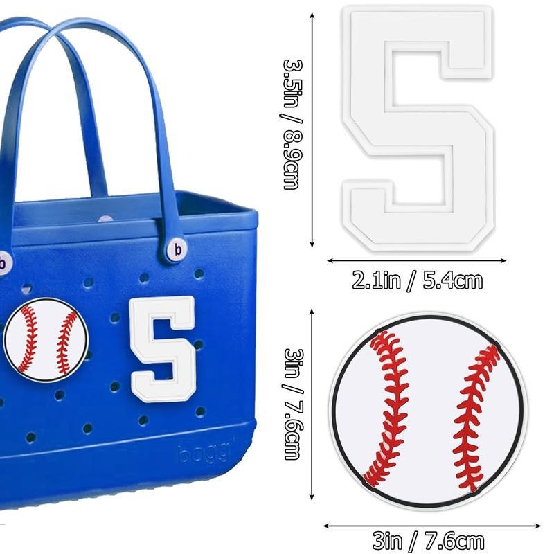 Rankinės pakabukai – 2 skaitmeniniai pakabukai iš ABS medžiagos, skirtų vidiniam įdėklui ir dekoravimui