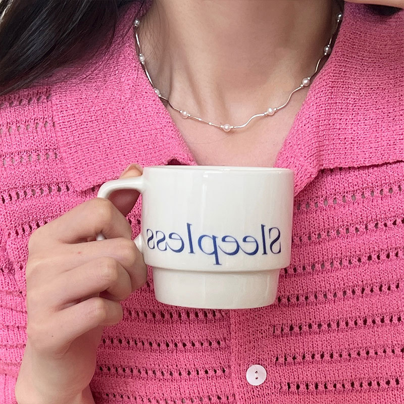 Colier din argint 925 cu mărgele segmentate, lungime reglabilă 21–50 cm, stil valuri, 5,6 g