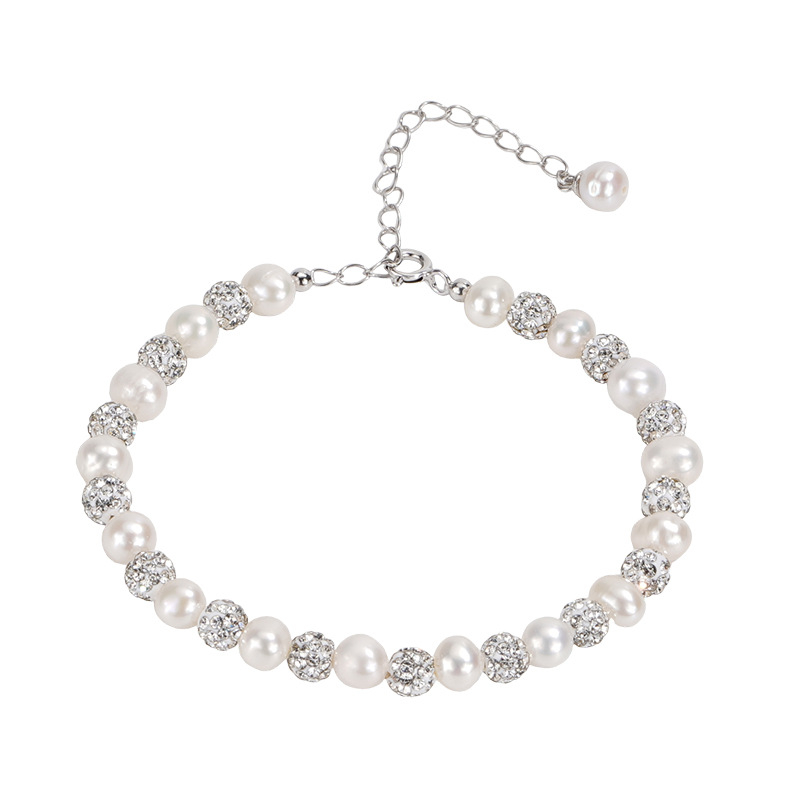 Brățară DEECHY – Argint 925, galvanizare electrolitică, pentru femei, design geometric simplu