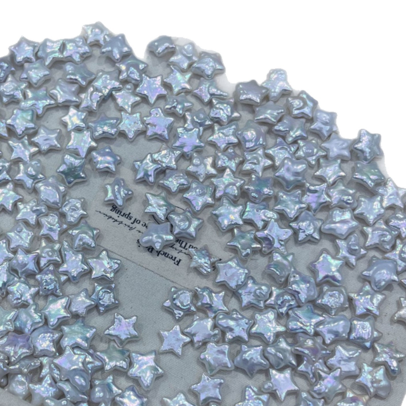 Saint Grace Jewelry slatkovodne bisere – gole naušnice, stil Golo kamenje, proljeće 2025