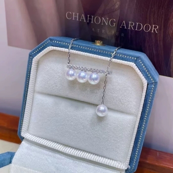 Pandantiv cu perlă de apă dulce, rotund, argint 925, finisaj periat