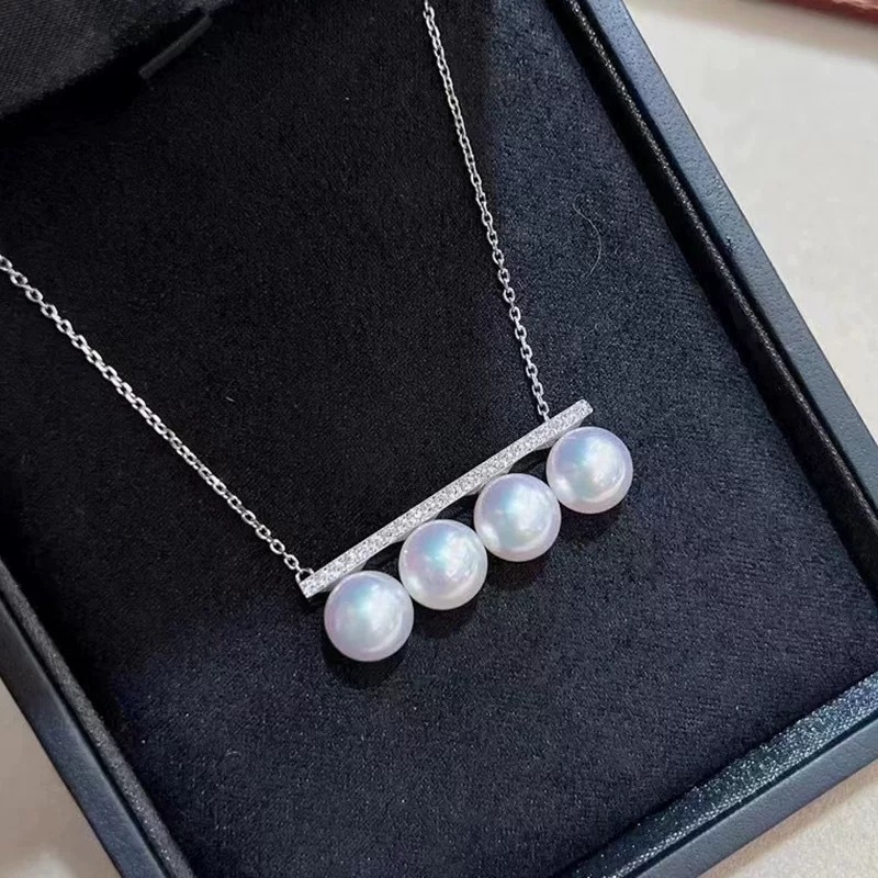 Pandantiv cu perlă de apă dulce, rotund, argint 925, finisaj periat