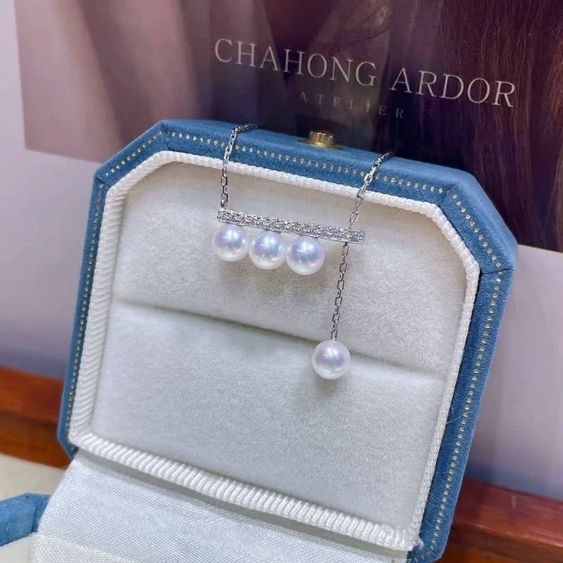 Pandantiv cu perlă de apă dulce, rotund, argint 925, finisaj periat