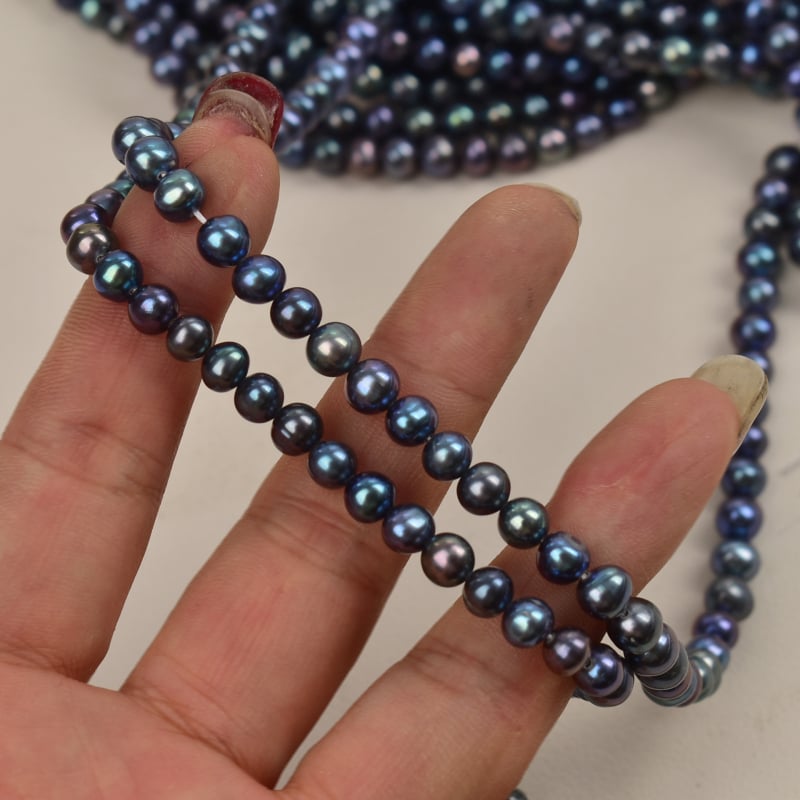 Butterfly shell φυσικά γλυκού νερού σχεδόν στρογγυλά μαργαριράρια, γυμνά μαργαριράρια για κοσμήματα, σχεδόν στρογγυλός σχήμα, φυσική προέλευση