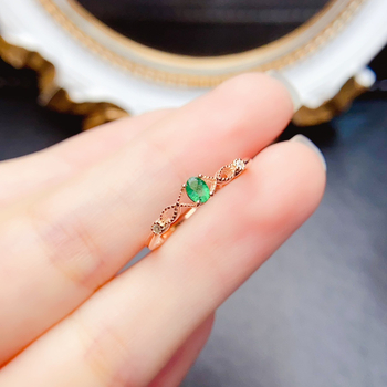 Δαχτυλίδι σμαράγδι από ασήμι 925, χειροποίητο, με κεντρικό λίθο