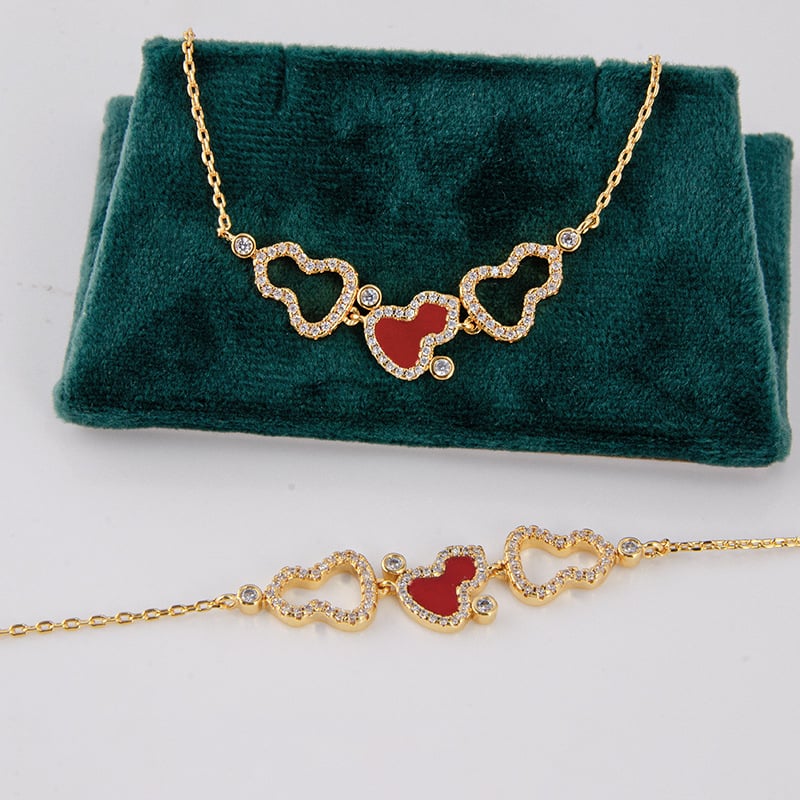 Brățară pentru femei cu motif frunză, cupru placat cu aur, electroplacare, lansare vară 2024