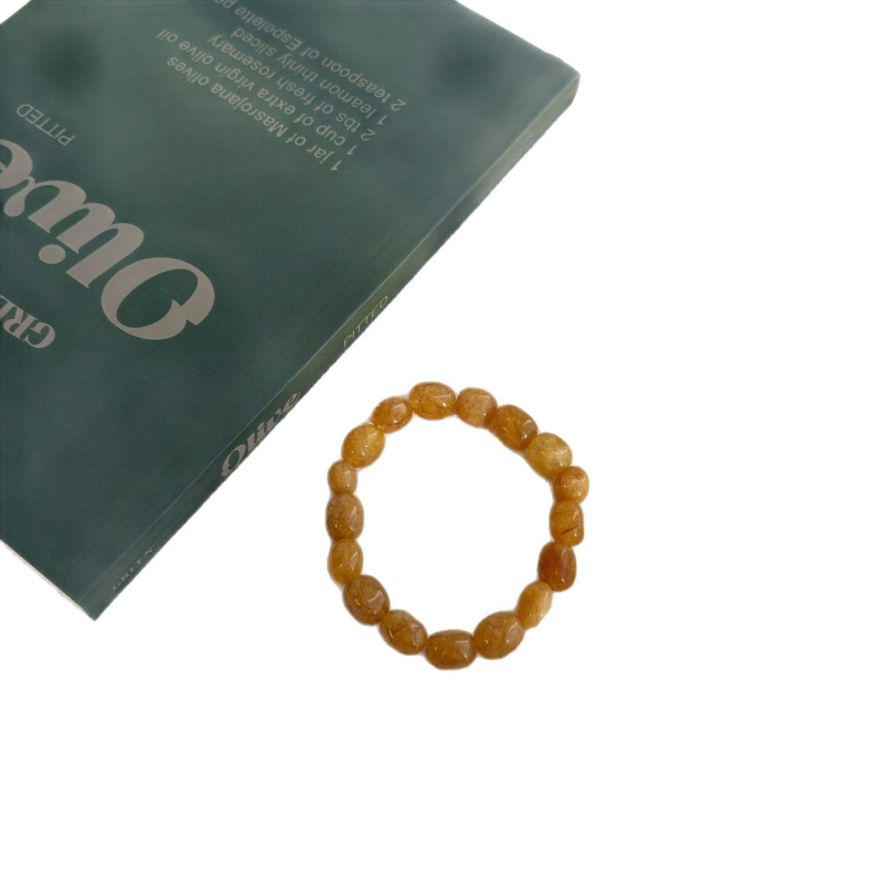 Nárukvica s chalcedonovim perlama, ručna izrada, BYG, ženski minimalistički nakit, podrijetlo Yiwu
