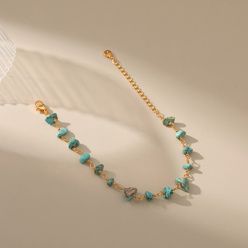 Brățară geometrică din cupru pentru femei, design original, KB0031