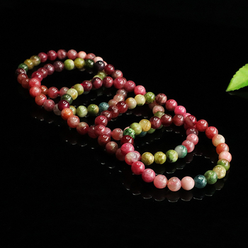 Brățară cu turmalină Ai yu, design geometric, realizată manual, personalizabilă