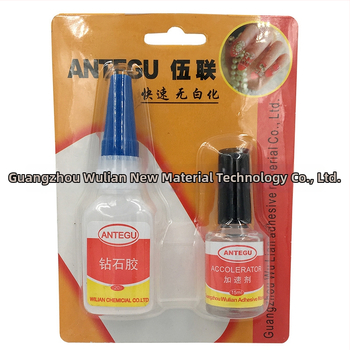 Lepilo za nokte za kamenčiće - Antegu, 20 g, porijeklo Guangzhou, trajnost preko 60 dana, očvršćavanje 3–5 sekundi