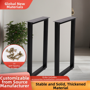 Železné nohy stola, barová výška dizajn, pre kancelárske a jedálenské stoly, model 002, zváraný náter striekanou farbou