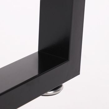 Železné nohy stola, barová výška dizajn, pre kancelárske a jedálenské stoly, model 002, zváraný náter striekanou farbou