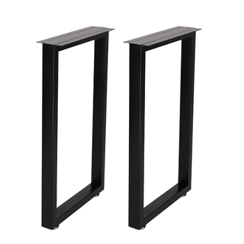 Železné nohy stola, barová výška dizajn, pre kancelárske a jedálenské stoly, model 002, zváraný náter striekanou farbou