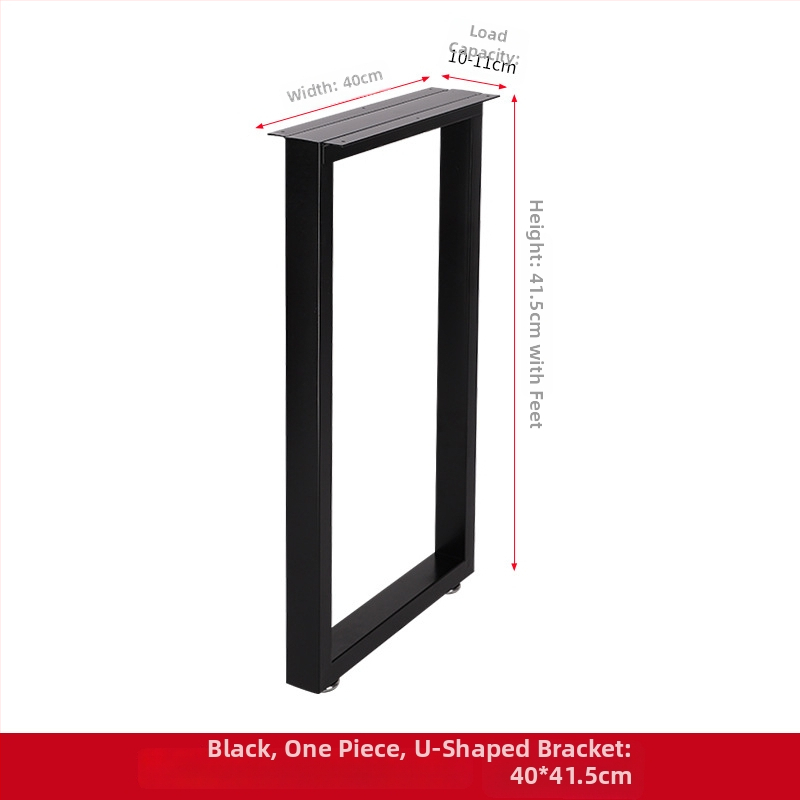 Železné nohy stola, barová výška dizajn, pre kancelárske a jedálenské stoly, model 002, zváraný náter striekanou farbou