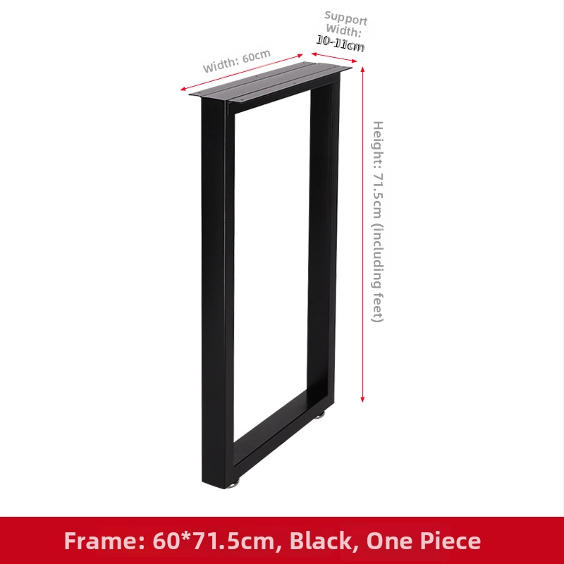 Železné nohy stola, barová výška dizajn, pre kancelárske a jedálenské stoly, model 002, zváraný náter striekanou farbou