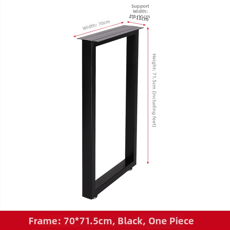 Železné nohy stola, barová výška dizajn, pre kancelárske a jedálenské stoly, model 002, zváraný náter striekanou farbou