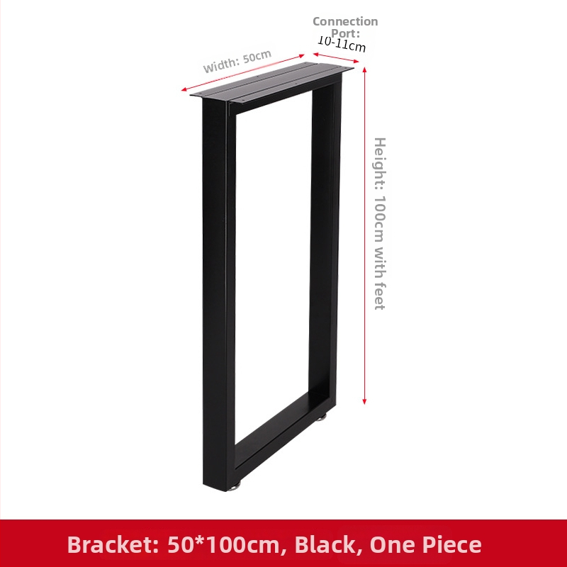 Železné nohy stola, barová výška dizajn, pre kancelárske a jedálenské stoly, model 002, zváraný náter striekanou farbou