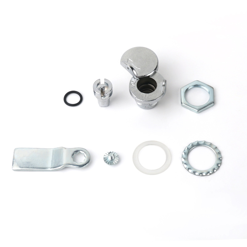 A705 valodas slēdzene ārējai sadales kastītei – cilindriskā slēdzena, cinka sakausējums, universāls pielietojums, mūsdienīgs vienkāršs dizains