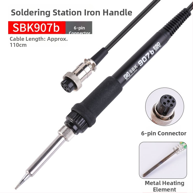 TGK Litavimo rankena, Serija 907, 24V, 20W, Suvirinimui ir priežiūrai