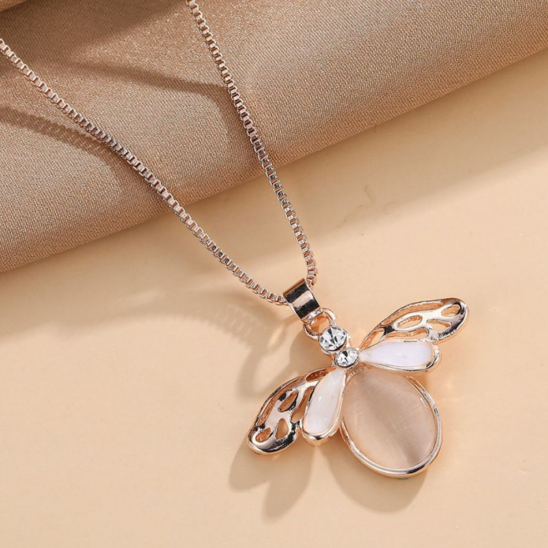 Set bijuterii XMD: cercei și colier din aliaj, încrustație cu pietre mixte, lanț tip box, unisex, stil luxos discret