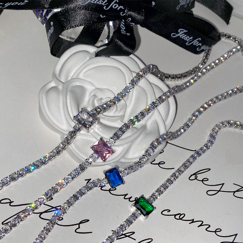 Set de bijuterii din cupru pentru femei: colier și brățară cu inserții de pietre mixte, model zodiacal