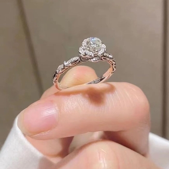 Inel din cupru, finisaj electroplacat, design geometric, pentru femei