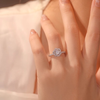 Inele din cupru, design geometric, stil prințesă, finisaj Seiko, primăvara 2025