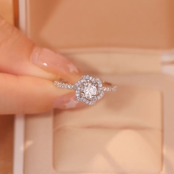 Inele din cupru, design geometric, stil prințesă, finisaj Seiko, primăvara 2025